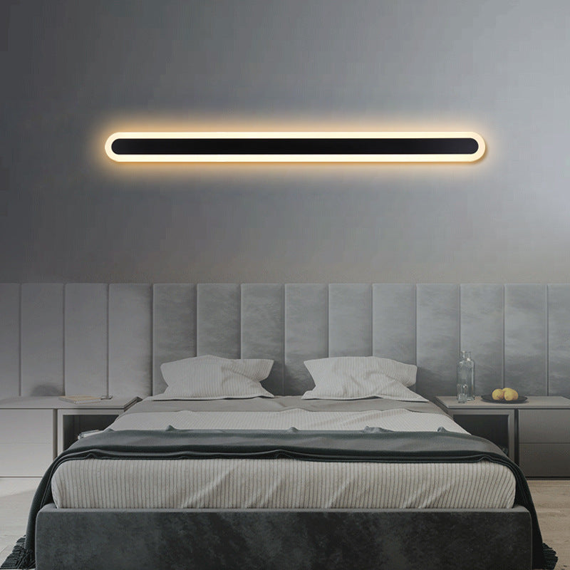 Simple and modern LED line wall lamp