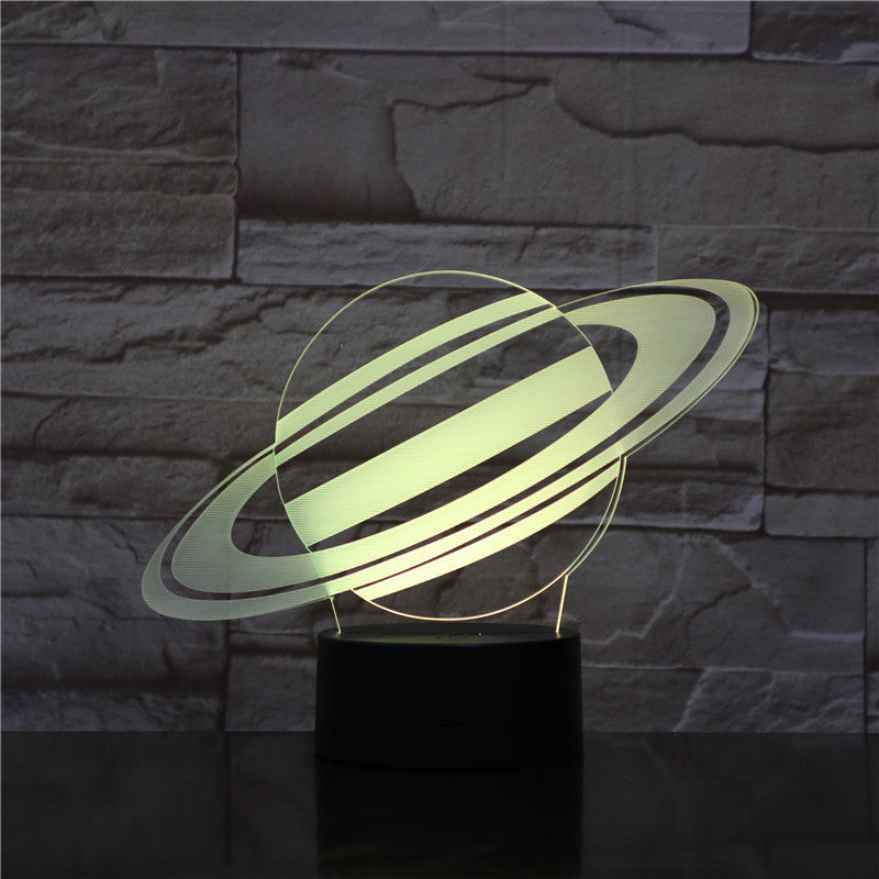 Nine planets series 3D small night light touch