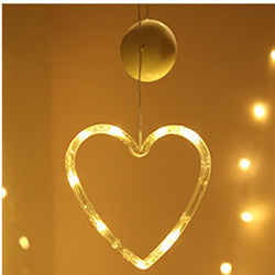 Star String Lights LED Christmas Curtain Lights Indoor Bedroom