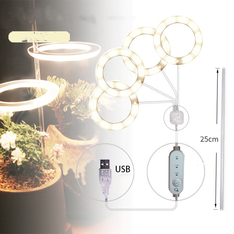 LED Grow Light Full Spectrum Phyto Grow Lamp USB Phyto Lamp