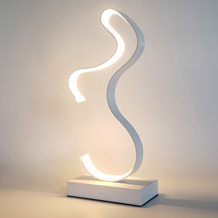 Postmodern Minimalist Shaped Table Lamp