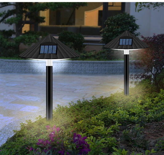 Solar Lawn Umbrella Lights Solar Plug Control Intelligent Road Lamps