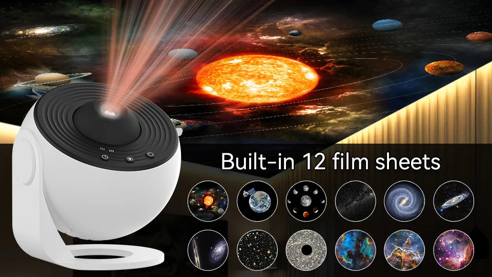 Night Light Galaxy Projector Starry Sky Projector 360° Rotate