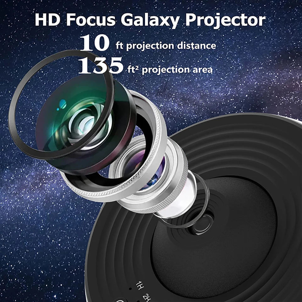 Night Light Galaxy Projector Starry Sky Projector 360° Rotate
