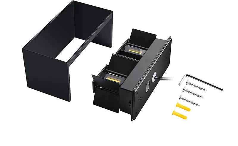 Aluminum Led Outdoor Wall Light Waterproof Porch Garden Lights