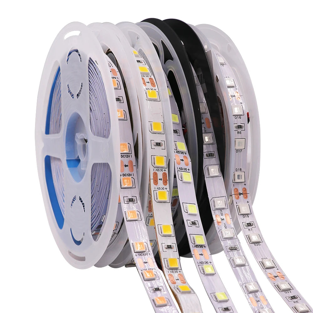 5M LED Strip SMD 5050 5054 LED Tape Waterproof Ribbon Diode