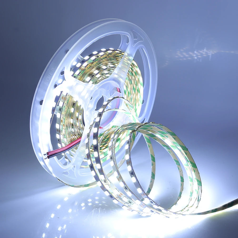 DC 5V 12V 24V Led Strip SMD 2835 120 180 240 LEDs/m Diode Tape