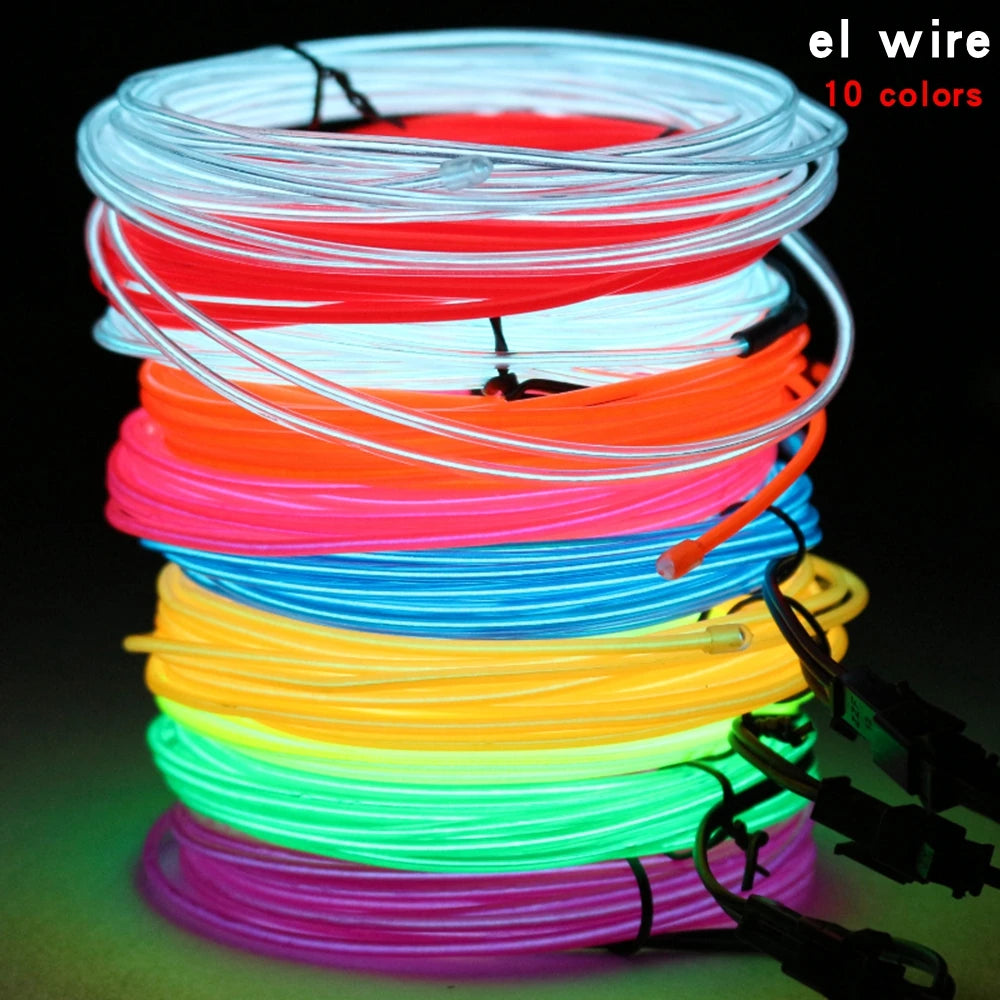 Flexible Neon Light 1M/2M/3M/5M/10M EL Wire Led Neon Led Strip