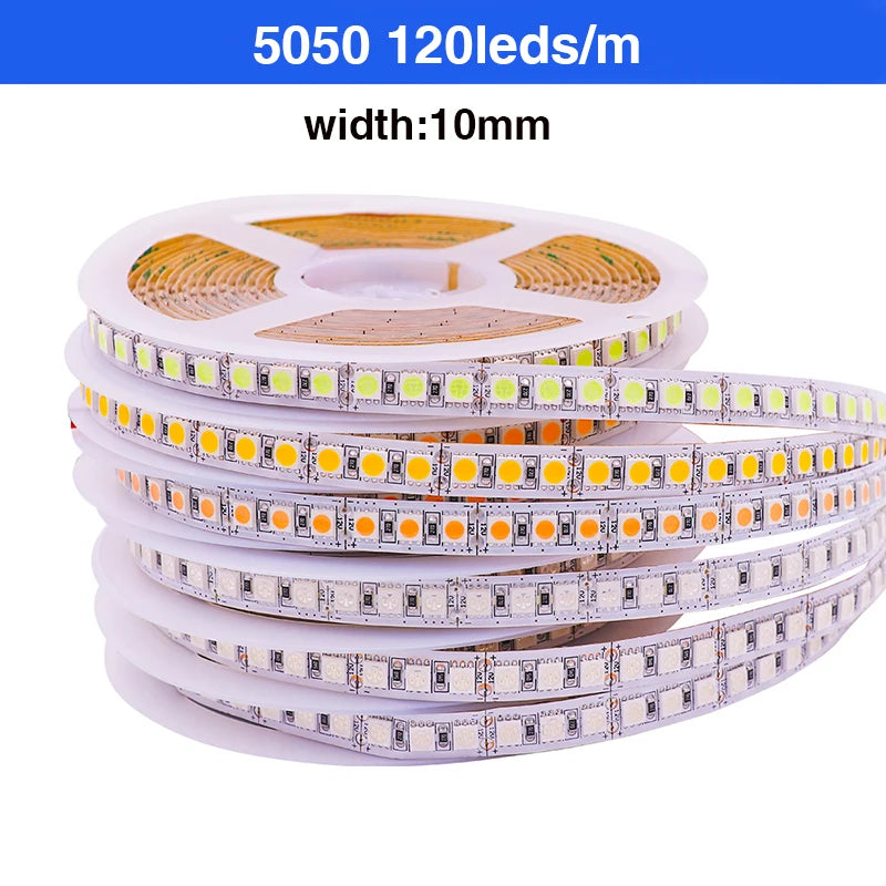 DC12V LED Strip 5050 5054 2835 240LEDs/m High Bright