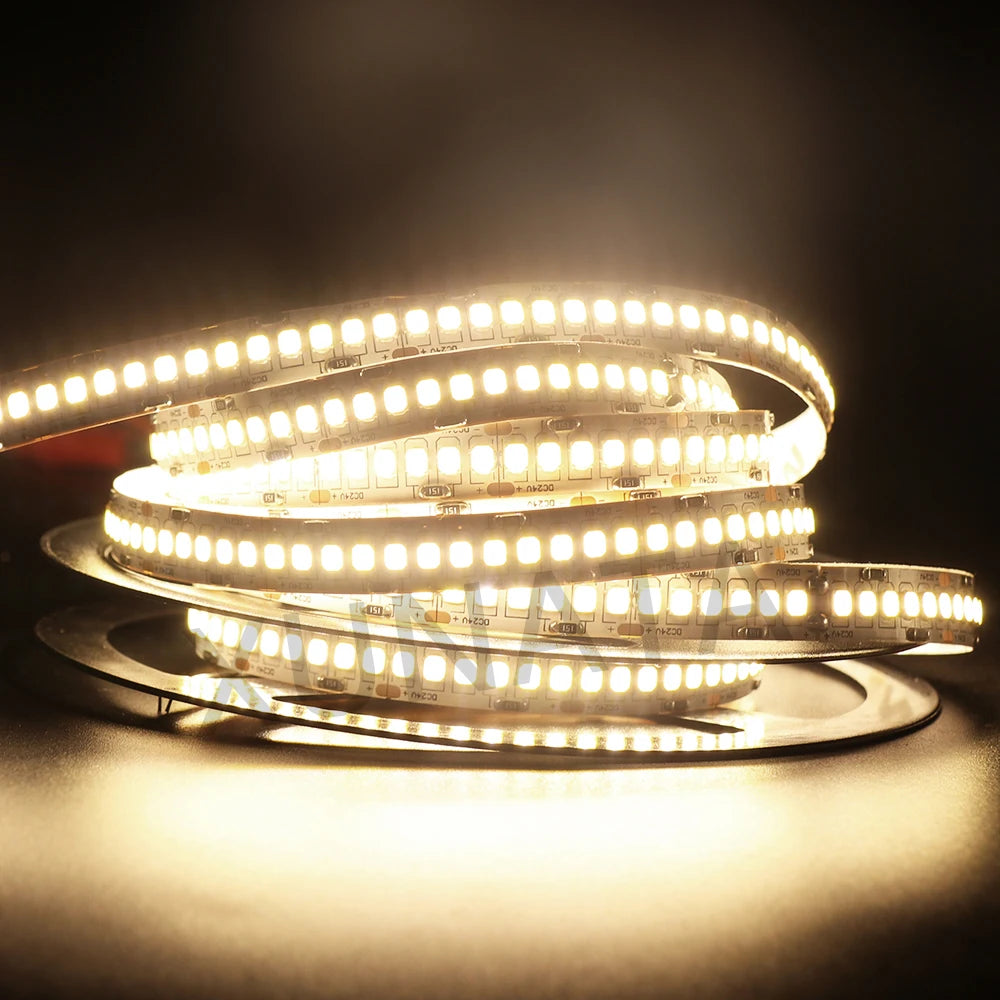 DC 5V 12V 24V Led Strip SMD 2835 120 180 240 LEDs/m Diode Tape