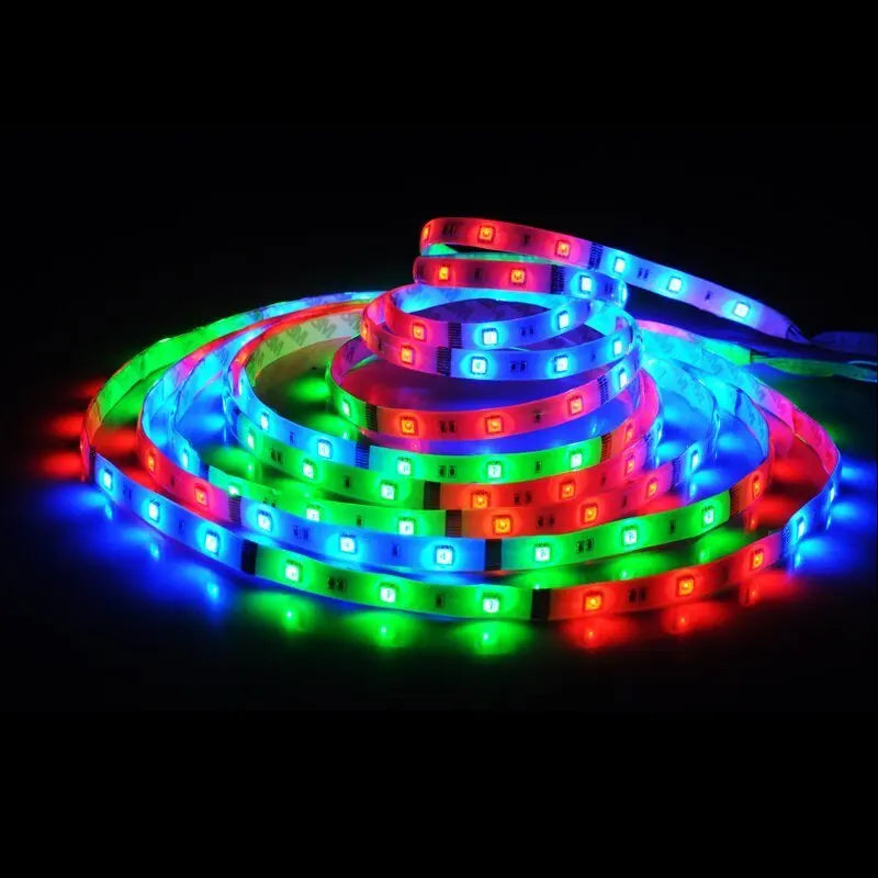 12V LED Strip Lights Waterproof Flexible Pink Blue 1m 2m 3m 4m 5m