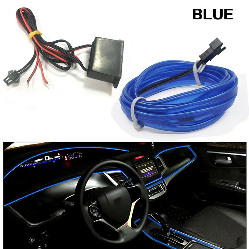Flexible Neon Light 1M/2M/3M/5M/10M EL Wire Led Neon Led Strip