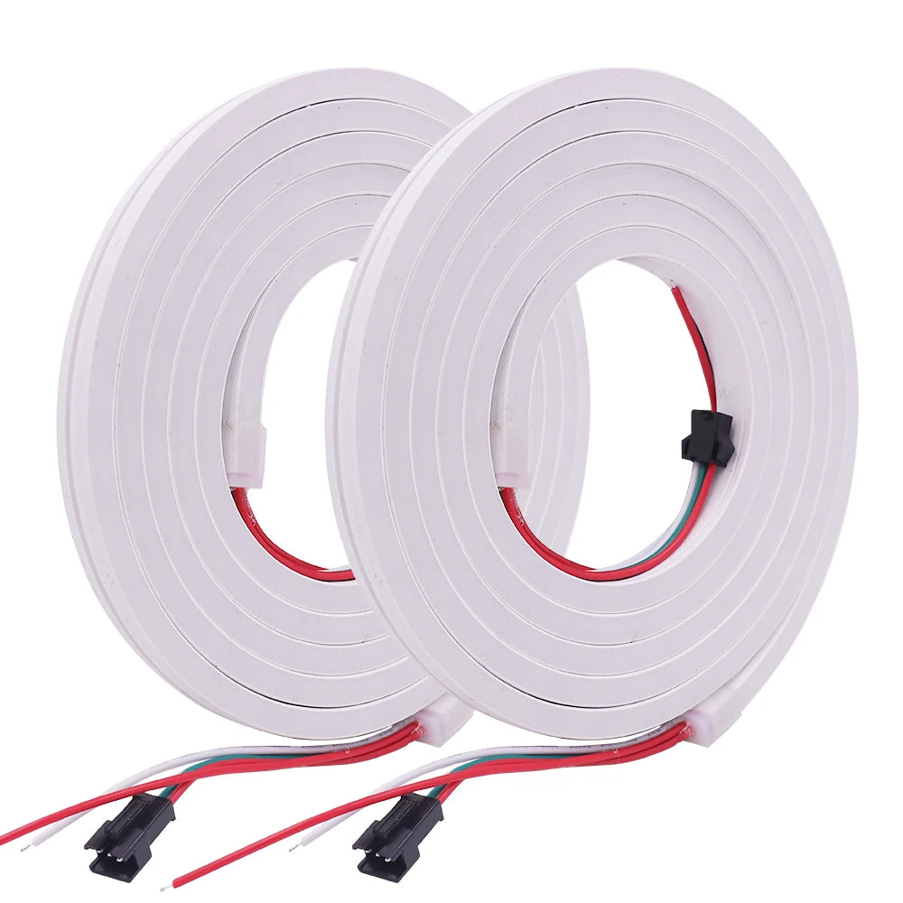 5V WS2812B RGB Neon Light Individually Addressable Flex LED Tape