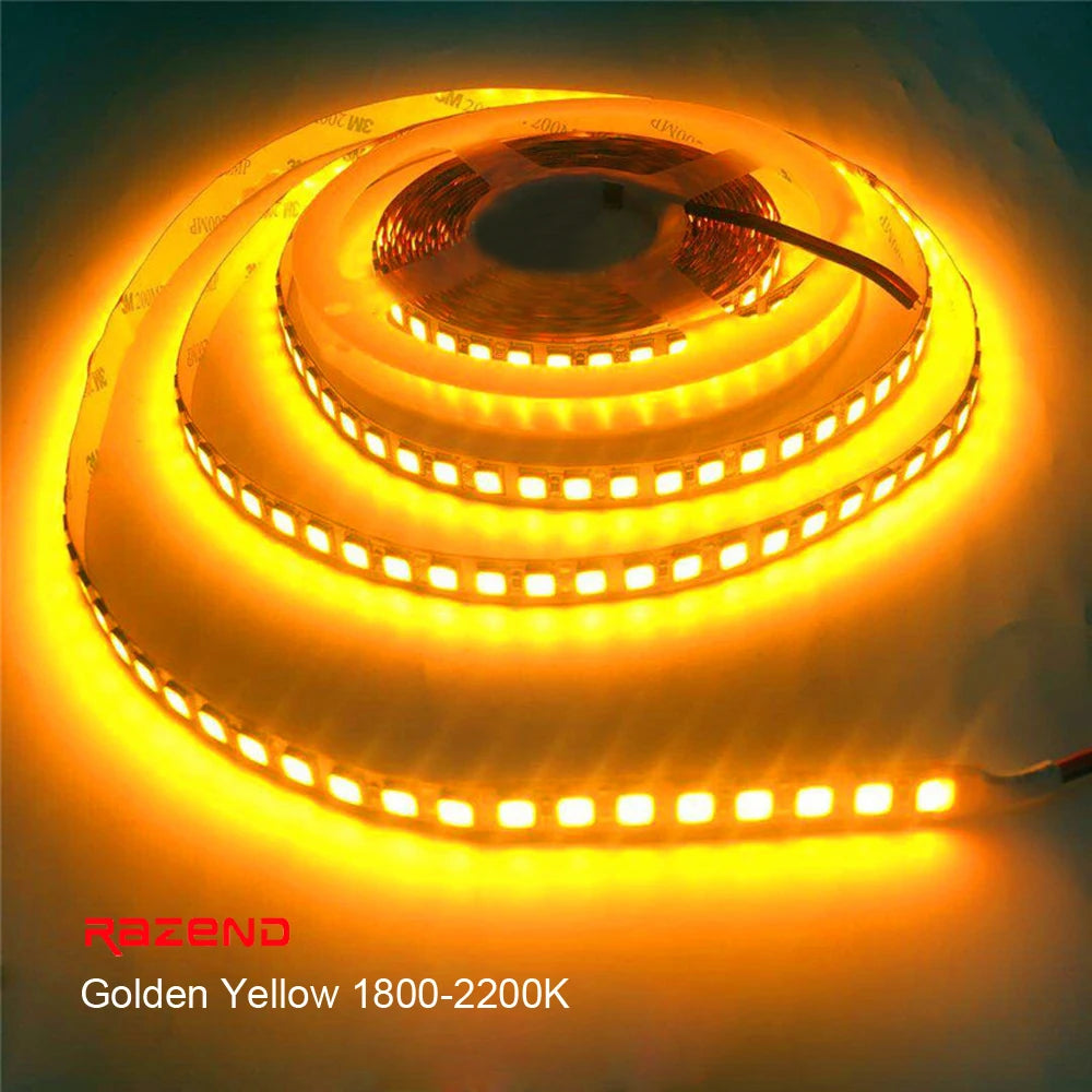 12V 5M LED Strip Light 5054 5050 2835 RGB SMD 120led 60LED Tape
