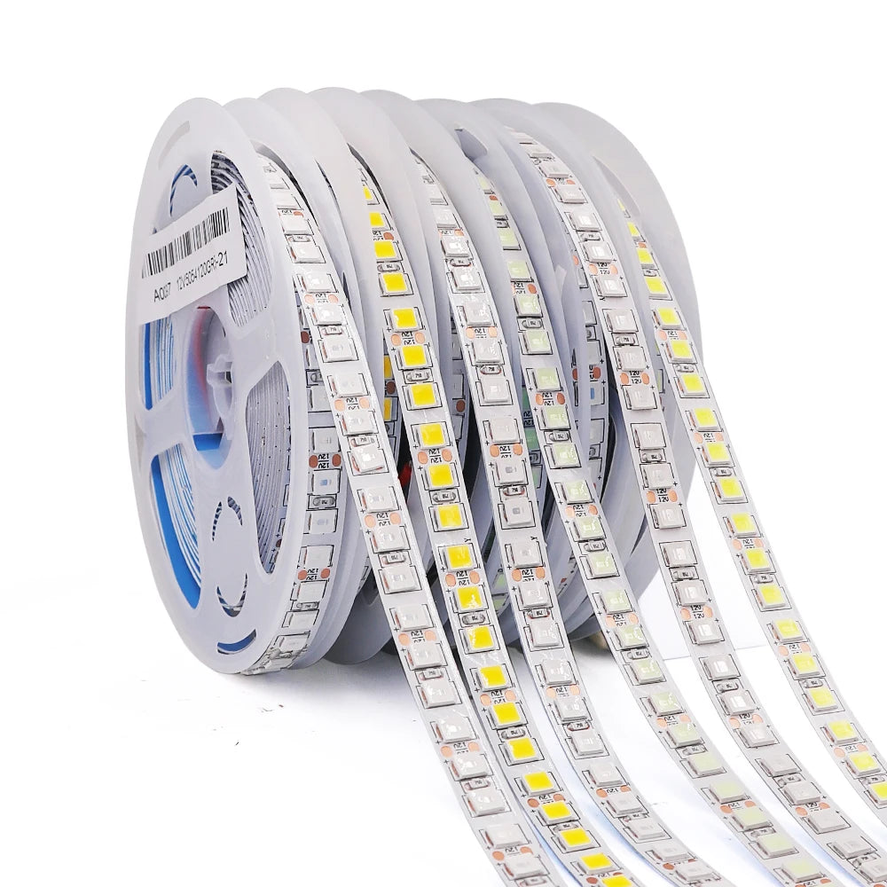 5M LED Strip SMD 5050 5054 LED Tape Waterproof Ribbon Diode
