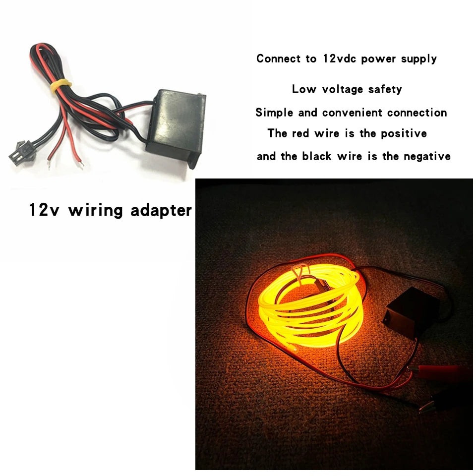 Flexible Neon Light 1M/2M/3M/5M/10M EL Wire Led Neon Led Strip