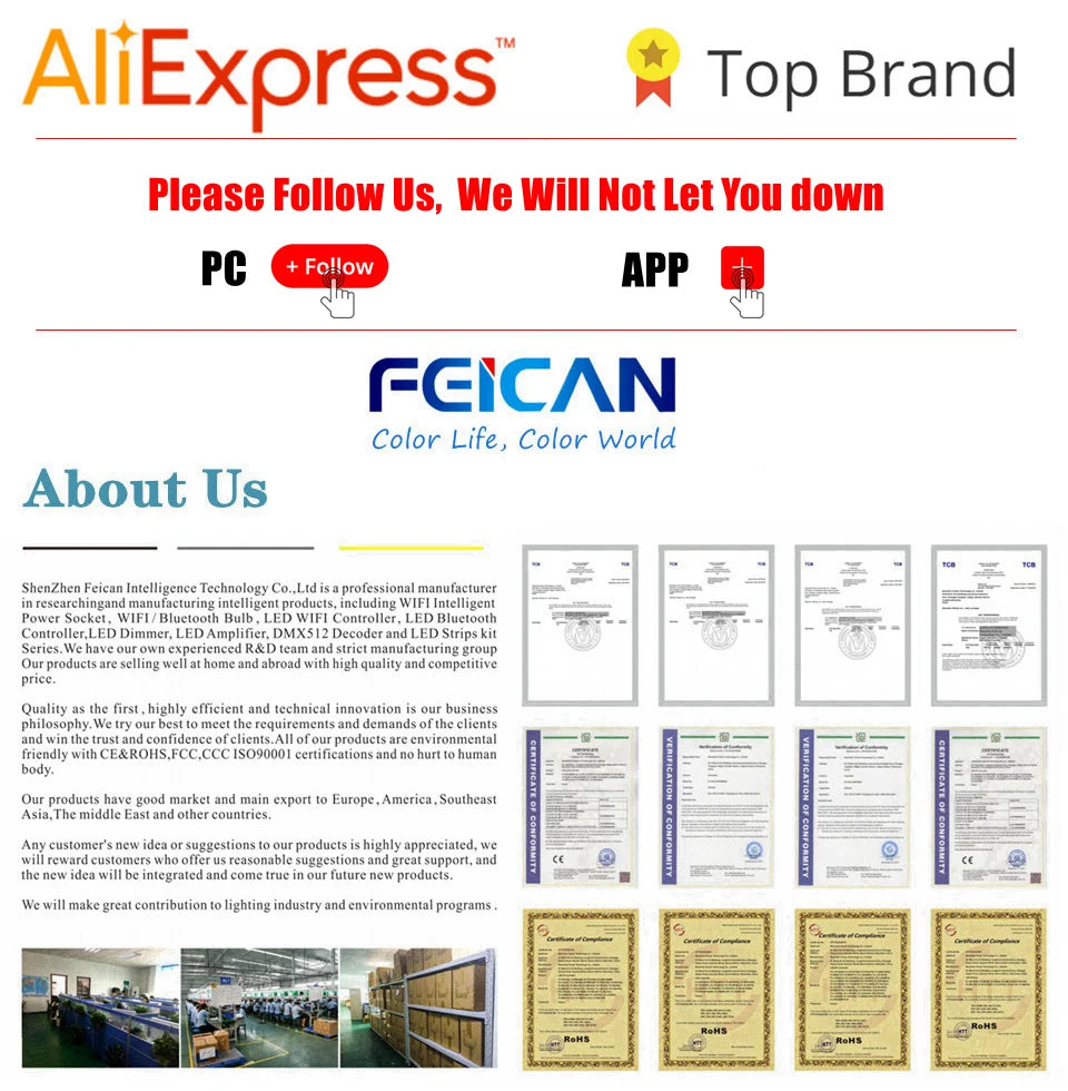 LED Strip Light 2835 5050 USB Bluetooth Flexible Lamp