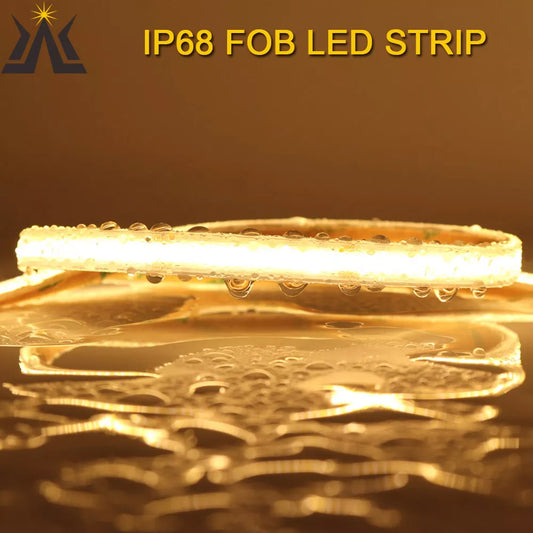 Waterproof LED COB Strip IP68 Flexible Light Bar LED Tape Lighting