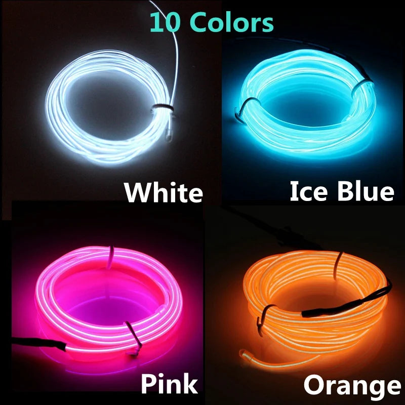 Flexible Neon Light 1M/2M/3M/5M/10M EL Wire Led Neon Led Strip