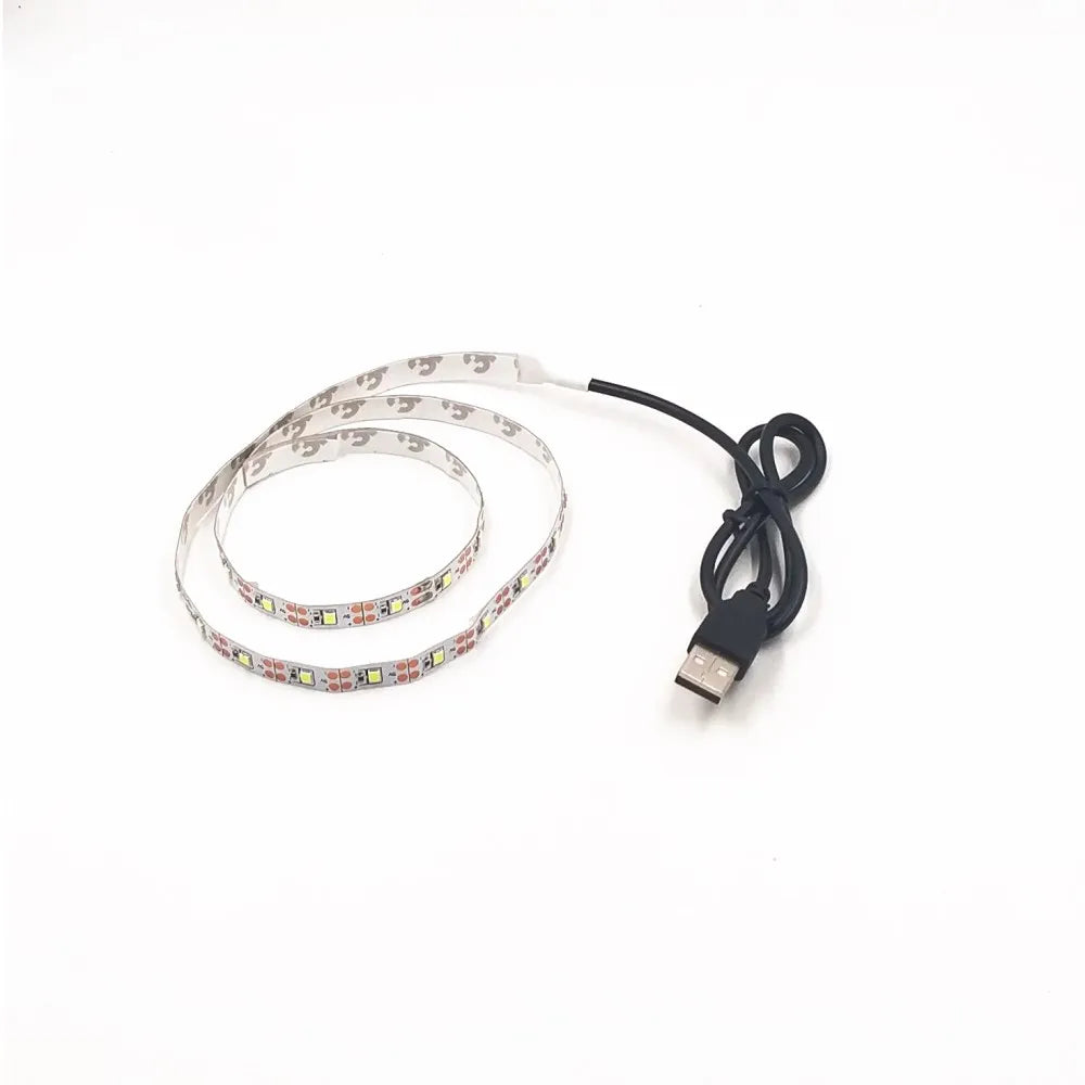 5M USB LED Strip Light SMD Ribbon Ceiling Cabinet Light