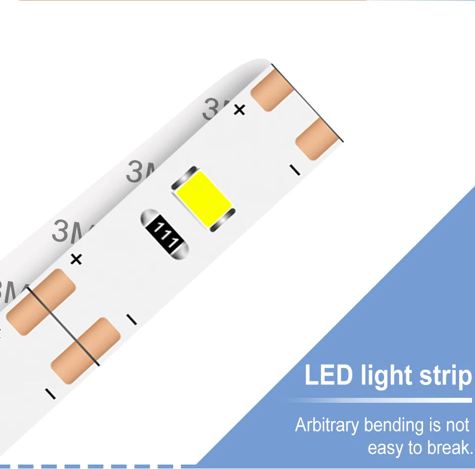 USB Strip Light LED Flexible Lamp Ribbon Diode Tape Lights