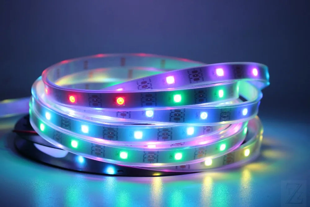 Smart Led Pixel strip Black/White PCB WS2812B/M ,IP30/IP65/IP67 DC5V