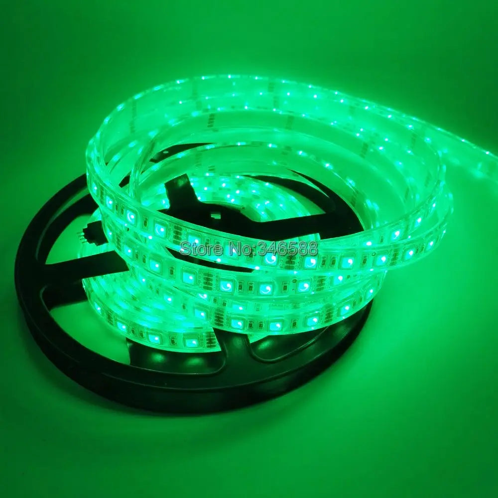 5m 12V DC IP67 IP68 Waterproof SMD 5050 LED Strip High Quality
