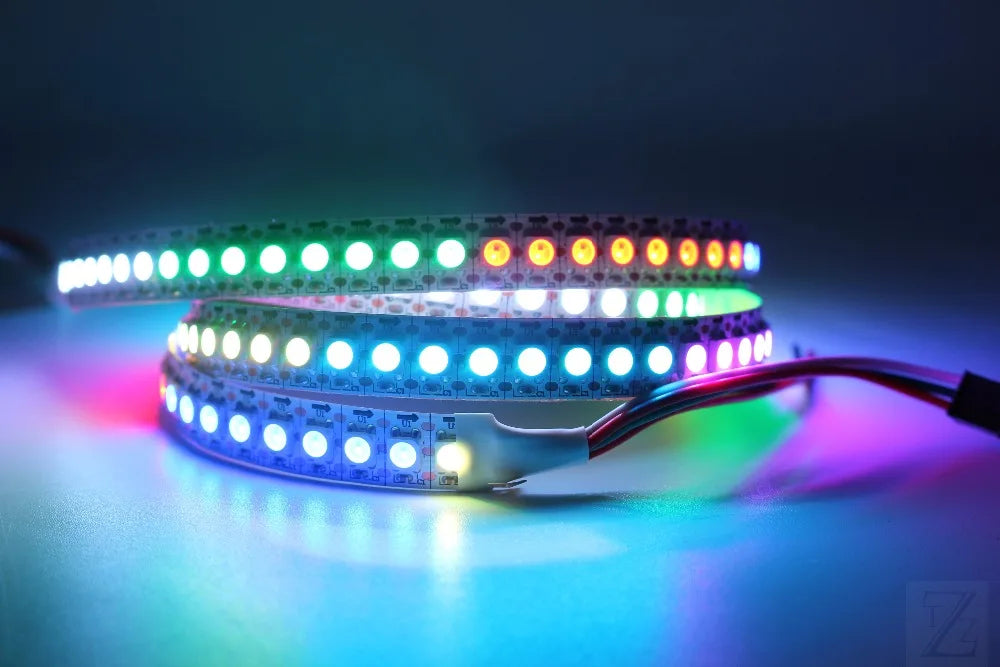 Smart Led Pixel strip Black/White PCB WS2812B/M ,IP30/IP65/IP67 DC5V