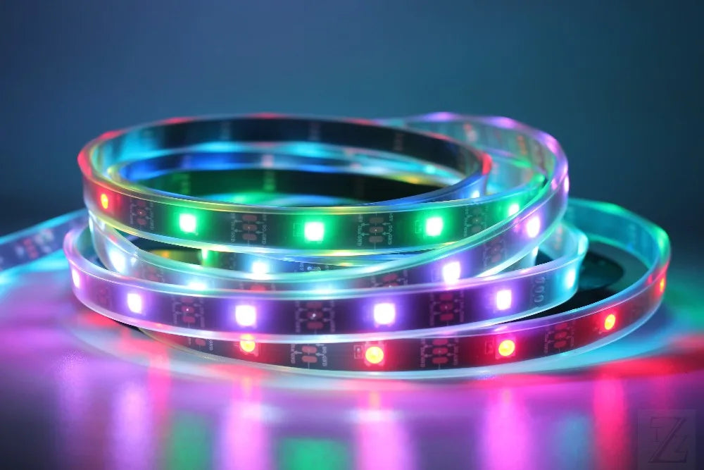 Smart Led Pixel strip Black/White PCB WS2812B/M ,IP30/IP65/IP67 DC5V