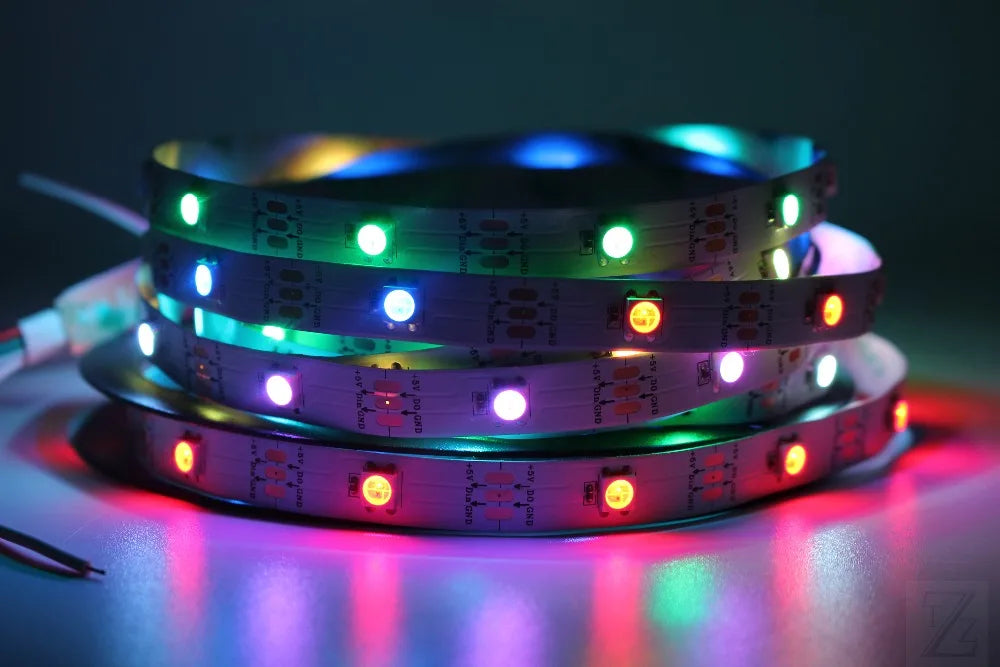Smart Led Pixel strip Black/White PCB WS2812B/M ,IP30/IP65/IP67 DC5V
