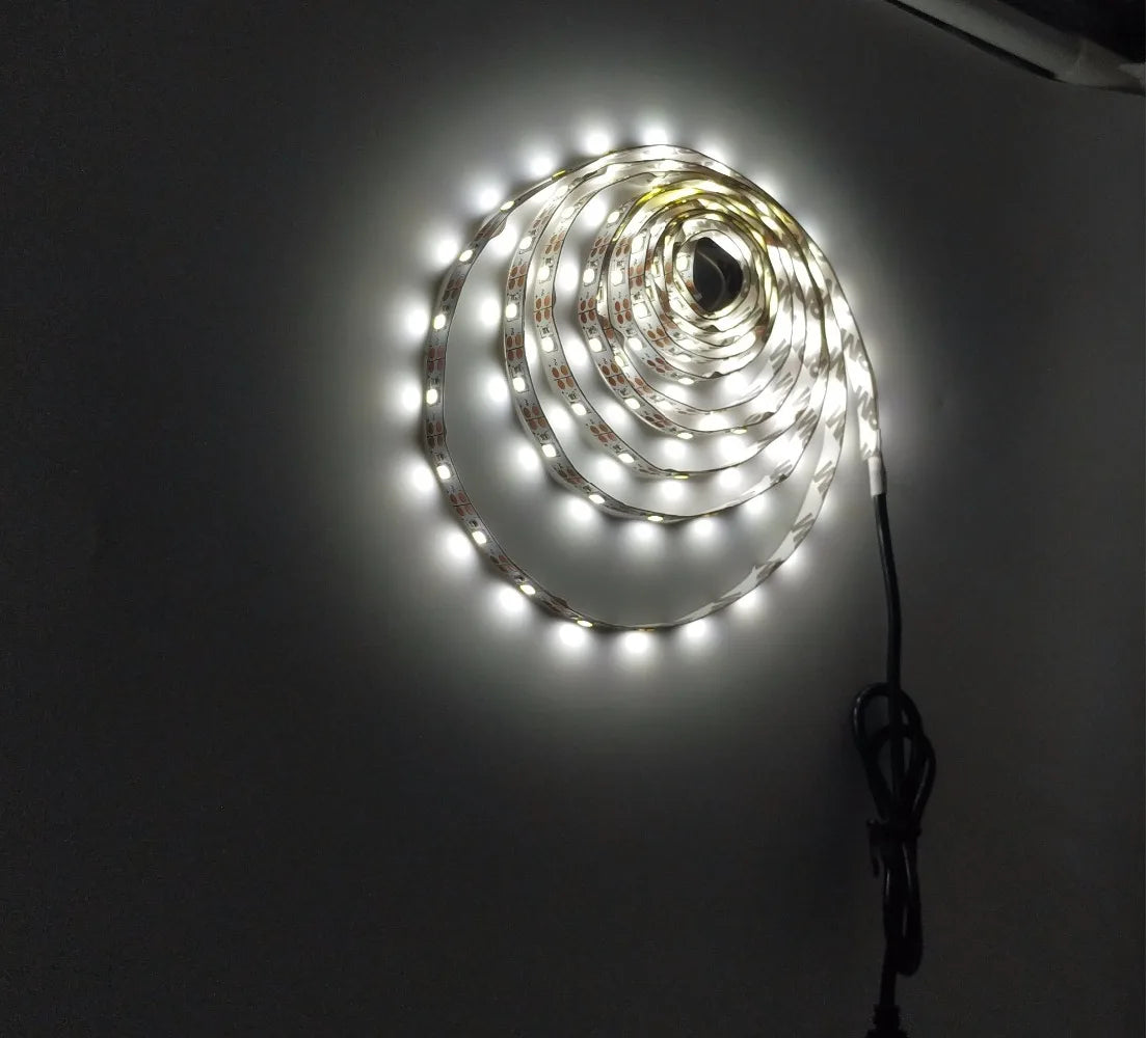5M USB LED Strip Light SMD Ribbon Ceiling Cabinet Light