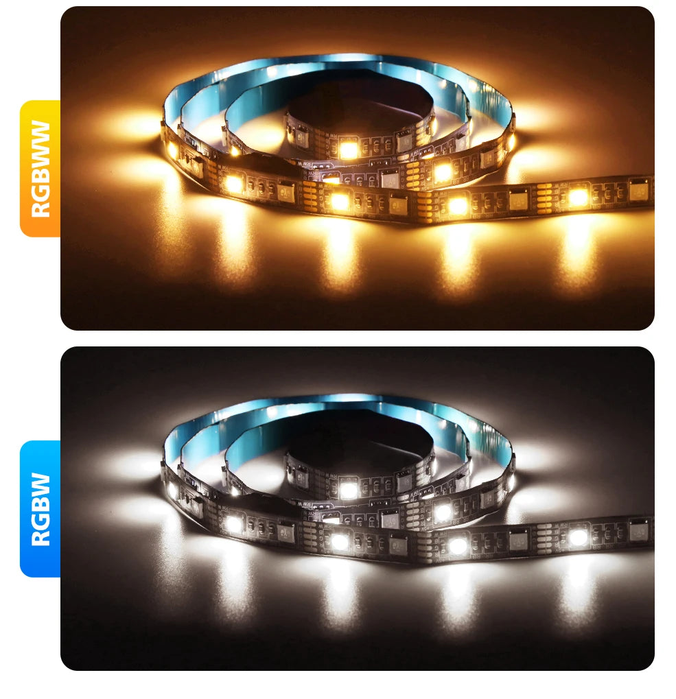 Tuya Zigbee 3.0 USB Led Strip Lights 5050 RGB RGBW