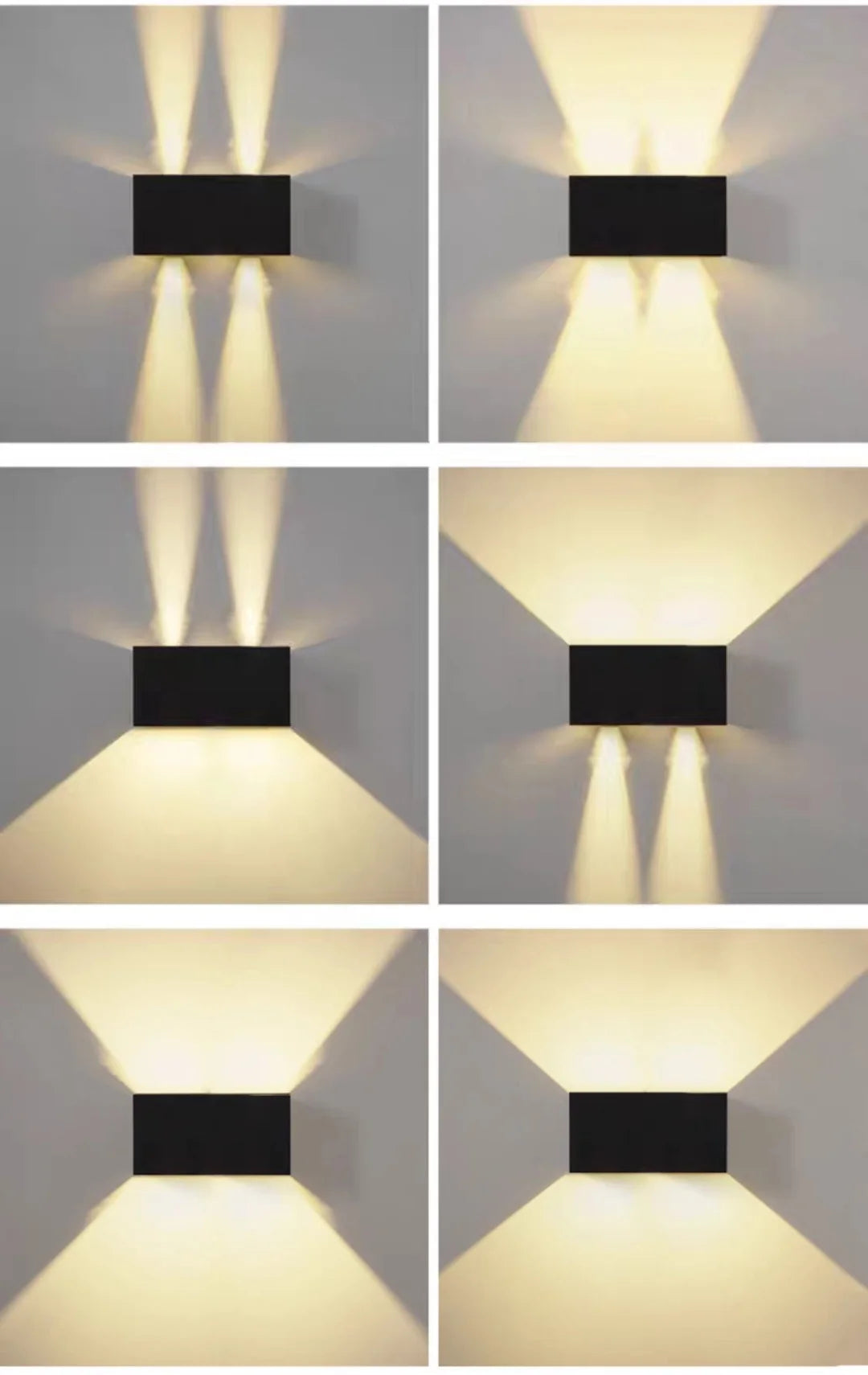 IP65 Sensor LED Wall Lamp 24W Outdoor Motion Sconce