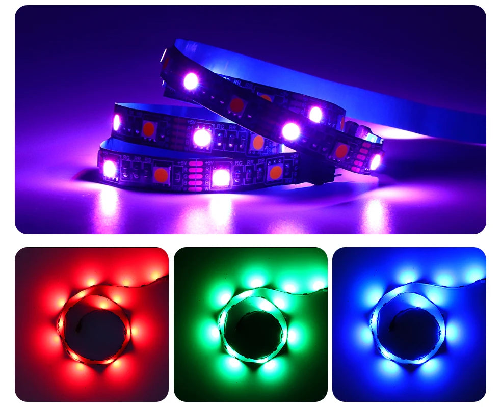 Tuya Zigbee 3.0 USB Led Strip Lights 5050 RGB RGBW