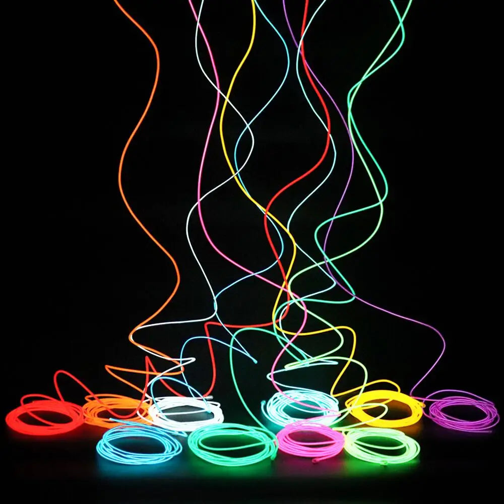 Flexible Neon Light 1M/2M/3M/5M/10M EL Wire Led Neon Led Strip