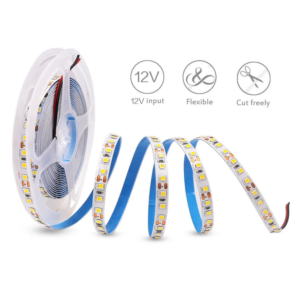 5M LED Strip SMD 5050 5054 LED Tape Waterproof Ribbon Diode