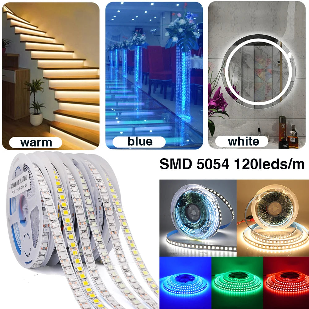 DC12V LED Strip 5050 5054 2835 240LEDs/m High Bright