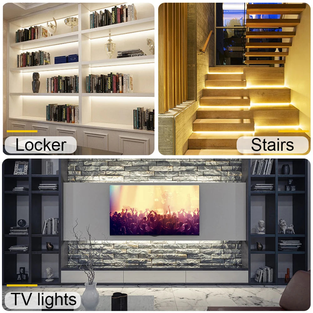 5V USB LED Strip Light with Dimmer Switch LED Tape