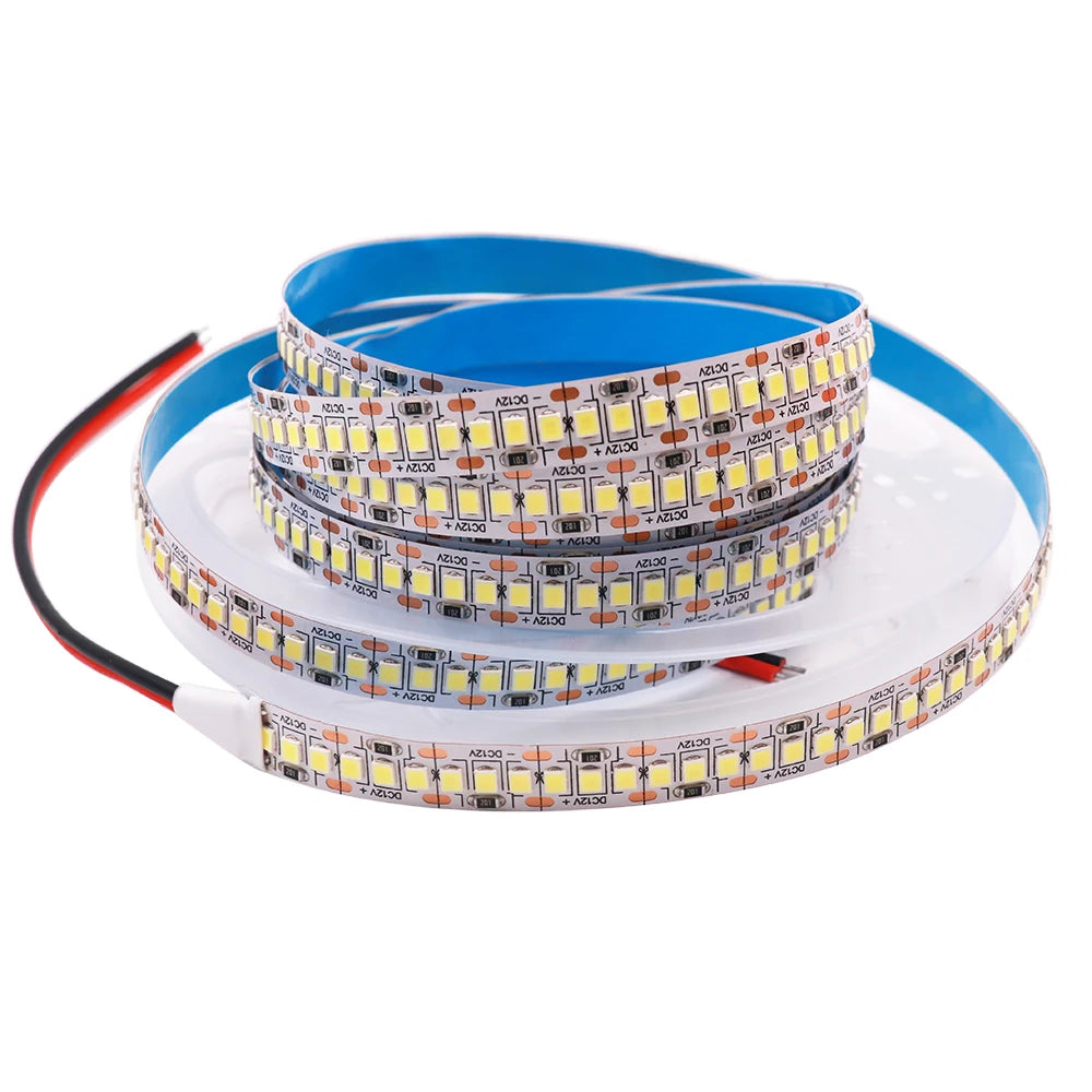 DC 5V 12V 24V Led Strip SMD 2835 120 180 240 LEDs/m Diode Tape