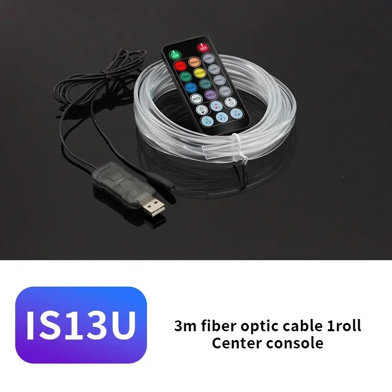 3M Car Interior Led Decorative Lamp EL Wiring