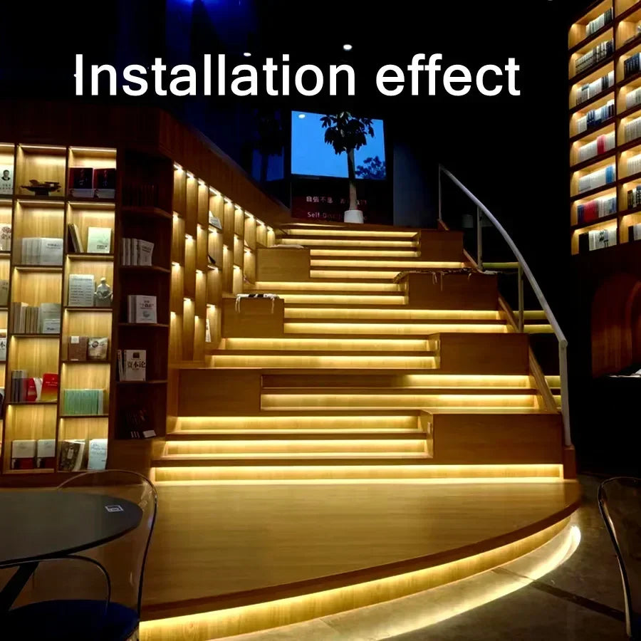 220V COB LED Strip 0.5M-10M Flexible Tape Light Smart