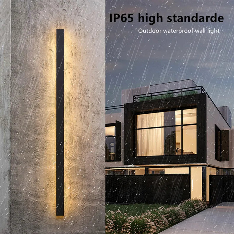 Waterproof LED long wall light ip65 outdoor lighting garden
