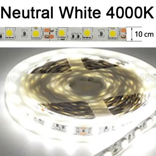 5m 12V DC IP67 IP68 Waterproof SMD 5050 LED Strip High Quality