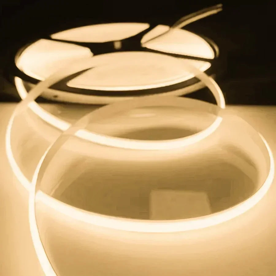 220V COB LED Strip 0.5M-10M Flexible Tape Light Smart