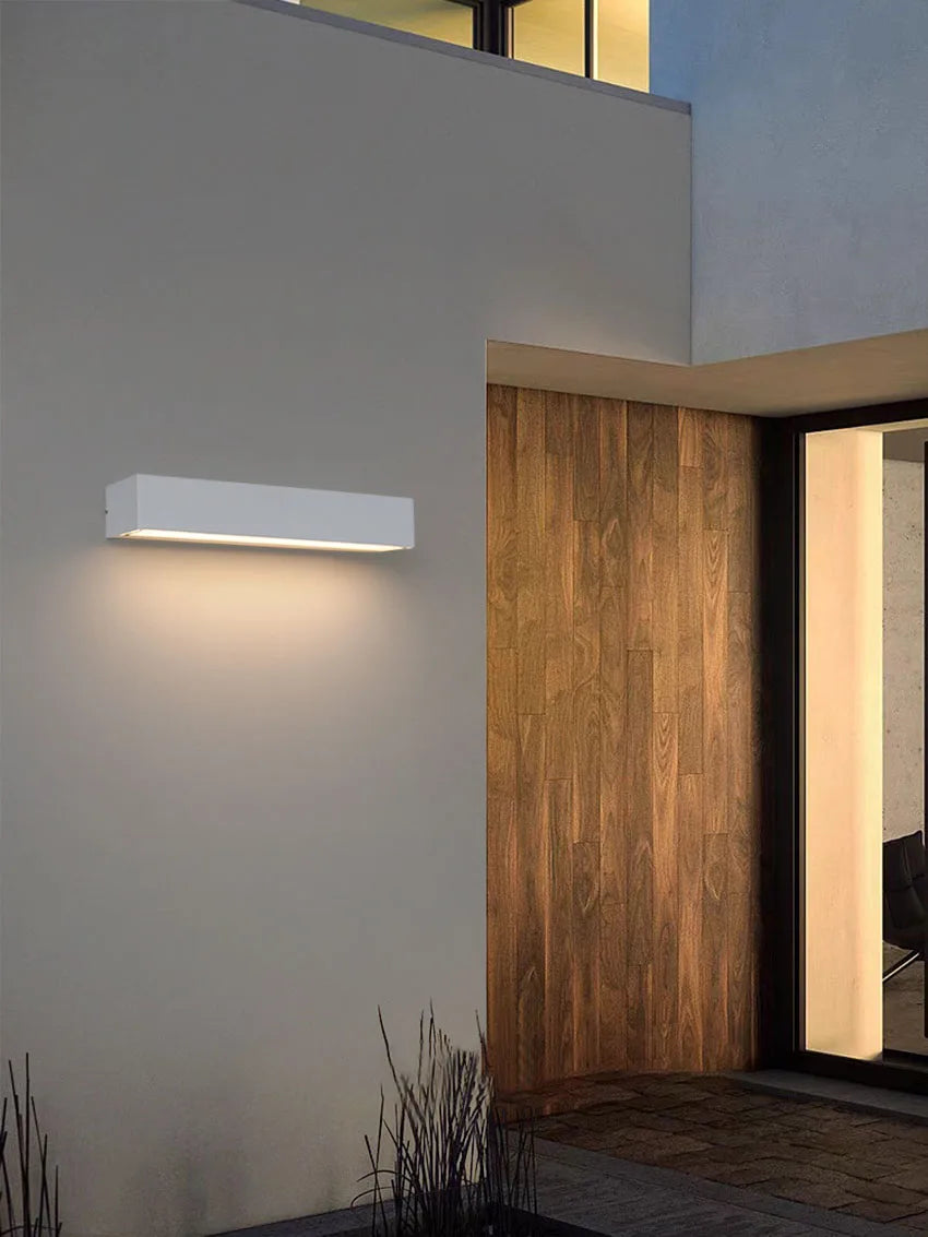 Modern Led Waterproof Outdoor Up Down Wall Lamp