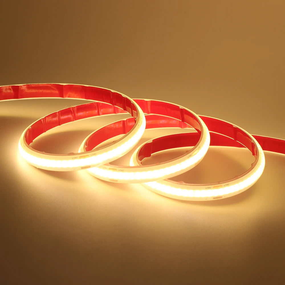 IP68 Waterproof COB LED Strip Lights Ribbon Tape