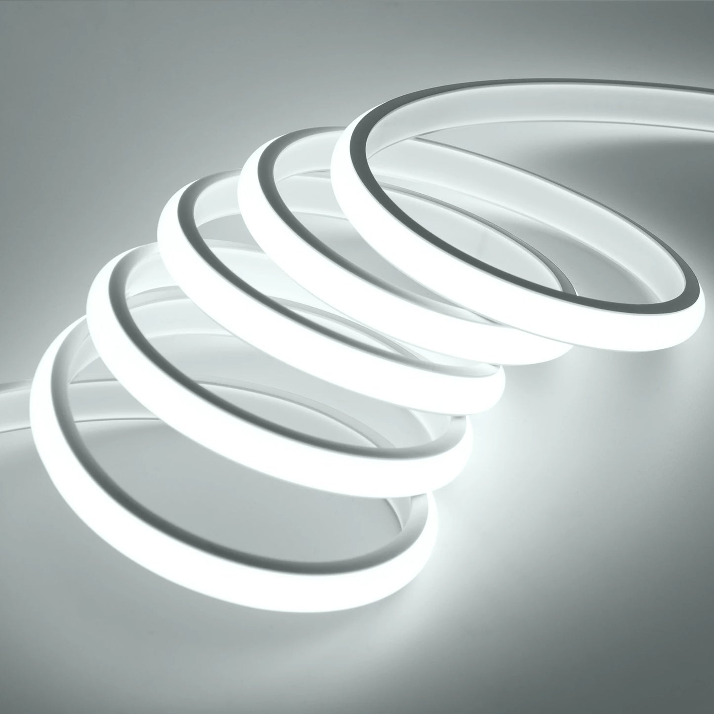 Waterproof COB LED Strip Light With EU Switch Plug