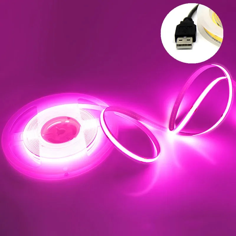 Cabinet Light Lamp TV Backlight Flexible Ribbon Rope LED Strip