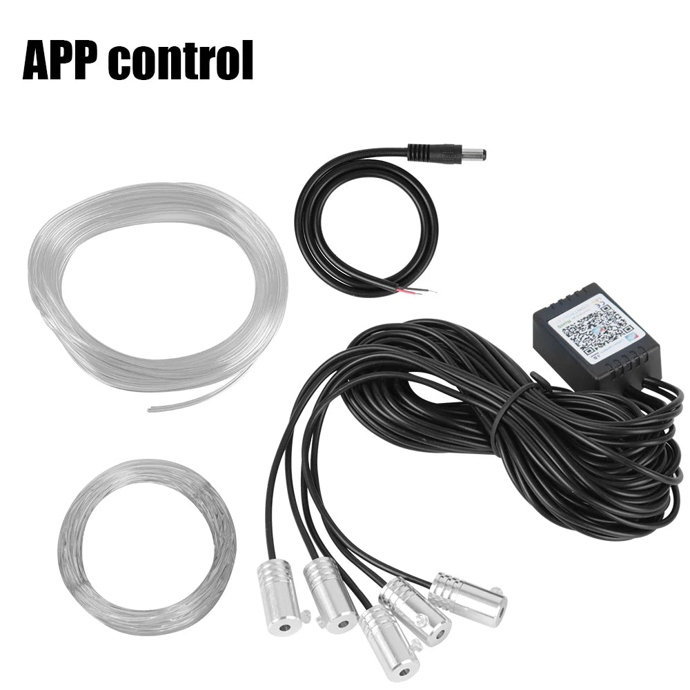 LED Strips RGB Car Interior Light Ambient Lamp Decorative