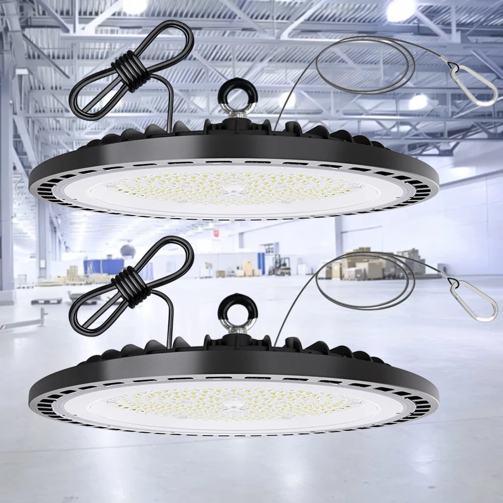 LED Industrial Light 100W 150W 200W UFO Bay Lights Super Bright